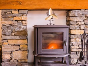 Get cosy infront of one of two log burners