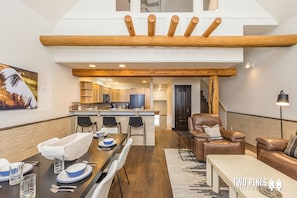 Open Concept Space with Living Room, Dining Room & Kitchen