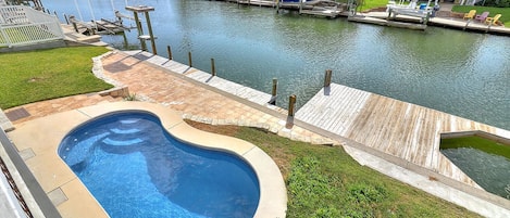 Pool and Dock Area