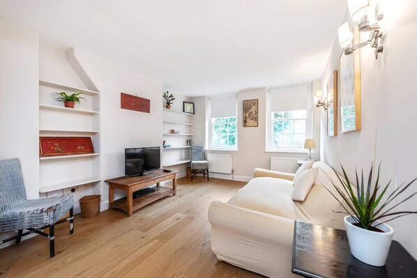 Living room with TV