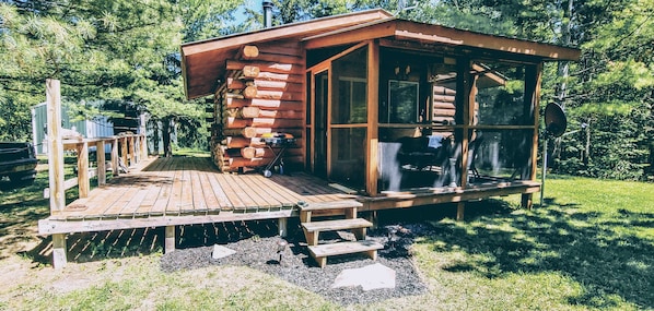 Screened porch and deck
