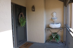 A beautiful front entry