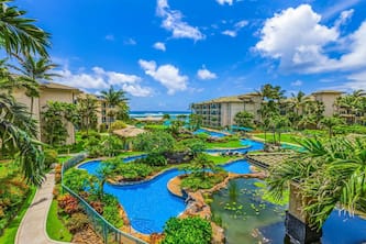Waipouli Beach Resort Exquisite Beautifully Decorated Extra Large Luxury