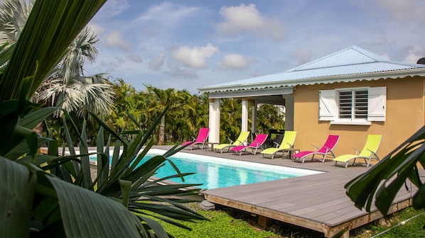 Villa Trézel, piscine privée et jardin tropical
