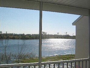 lake view from the unit