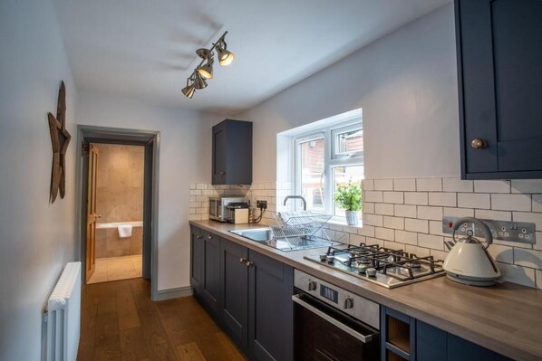 Modern fully equipped kitchen