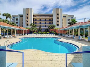 Ocean walk pool and sundeck