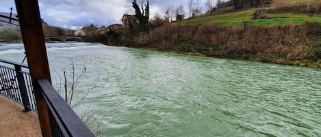 Vue depuis l’hébergement