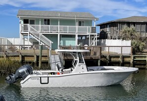 For reference the boat pictured is 27 feet. Bring your boat!