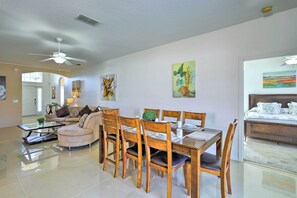 Dining Area | 1-Story Home
