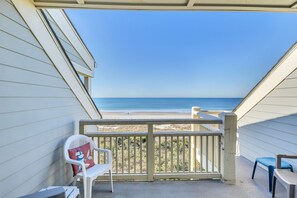 Partially Covered Porch / View