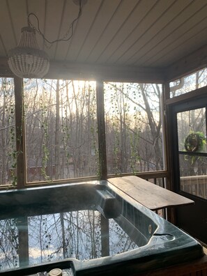 Hot tub room (screened in)