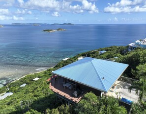 Views of Johns Folly, St John East End, the BVIs, & the Open Ocean