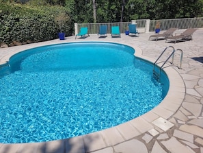 Vue piscine