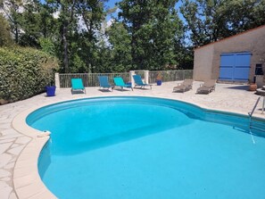 Vue piscine 