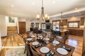 Dining looking onto living room