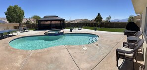 Our huge backyard!