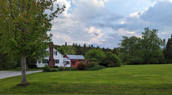 Summer is here! Enjoy this escape nestled between a brook and beaver ponds