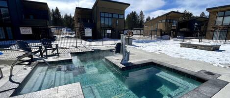 Clubhouse spa/hot tub!