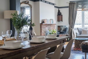 Lounge with dining area