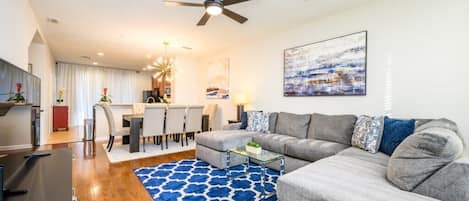 Living Room and Dining Table