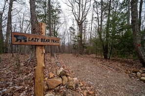 Custom-built Lazy Bear Trail for you to spend quality time in nature!