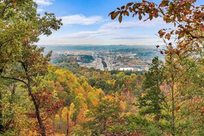 View of the city in Fall