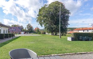 outside