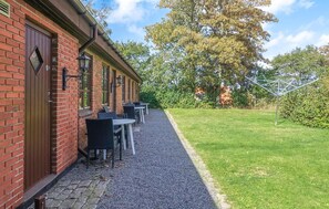 outside