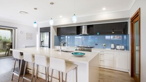 Fantastic chef's kitchen for preparing gourmet meals