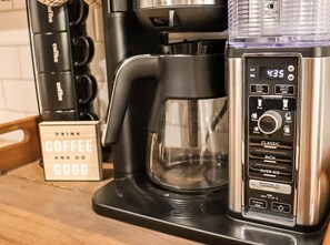 Kaffe och/eller kaffebryggare