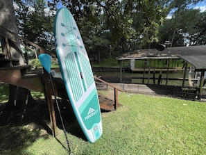 We’ve got two inflatable paddle boards available for you to enjoy!