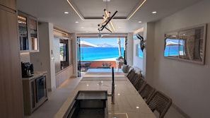 Ocean view chef's kitchen