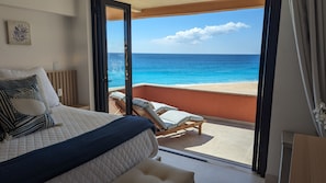 Wake up to the soothing sound of the waves.