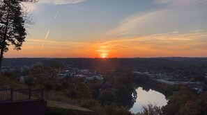 Vue depuis l’hébergement 