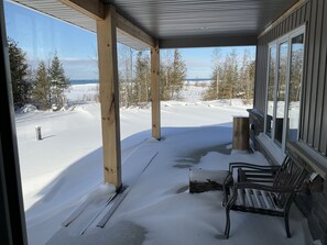 Shaded porch