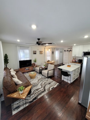 Living room, open concept