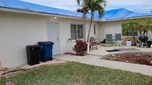 Apartment B is on the left. Small dog friendly.