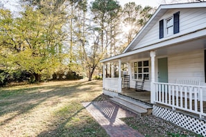 Charming stand alone home with large yard.