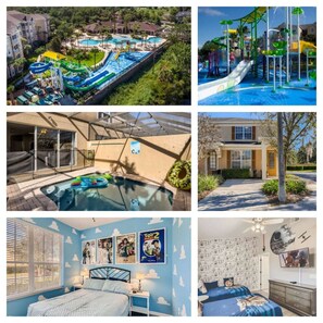 Newly Remodeled Villa with Amazing Themed Rooms and a Private Pool