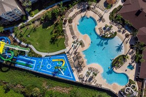 Amazing Windsor Hills Amenities ALL FREE TO GUESTS - NO FEES- Water Park- Pools/Hot Tub- Water Slide- Theater- Gym- Clubhouseand many more
