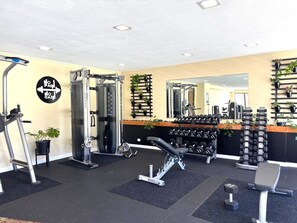 Fitnessbereich