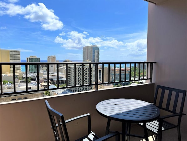 Private Lanai with ocean view