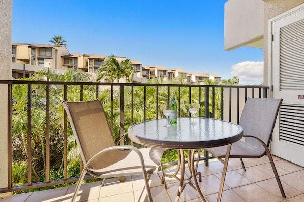 Gorgeous views of lush Hawaiian   foliage from your private lanai