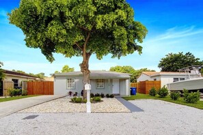 Front of the house