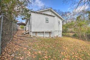 Cottage Exterior | Spacious Backyard | Single-Story Home