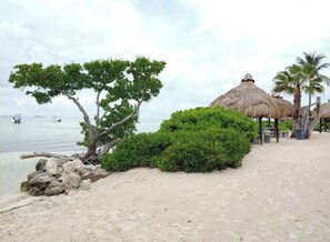 Access to the beautiful private beach