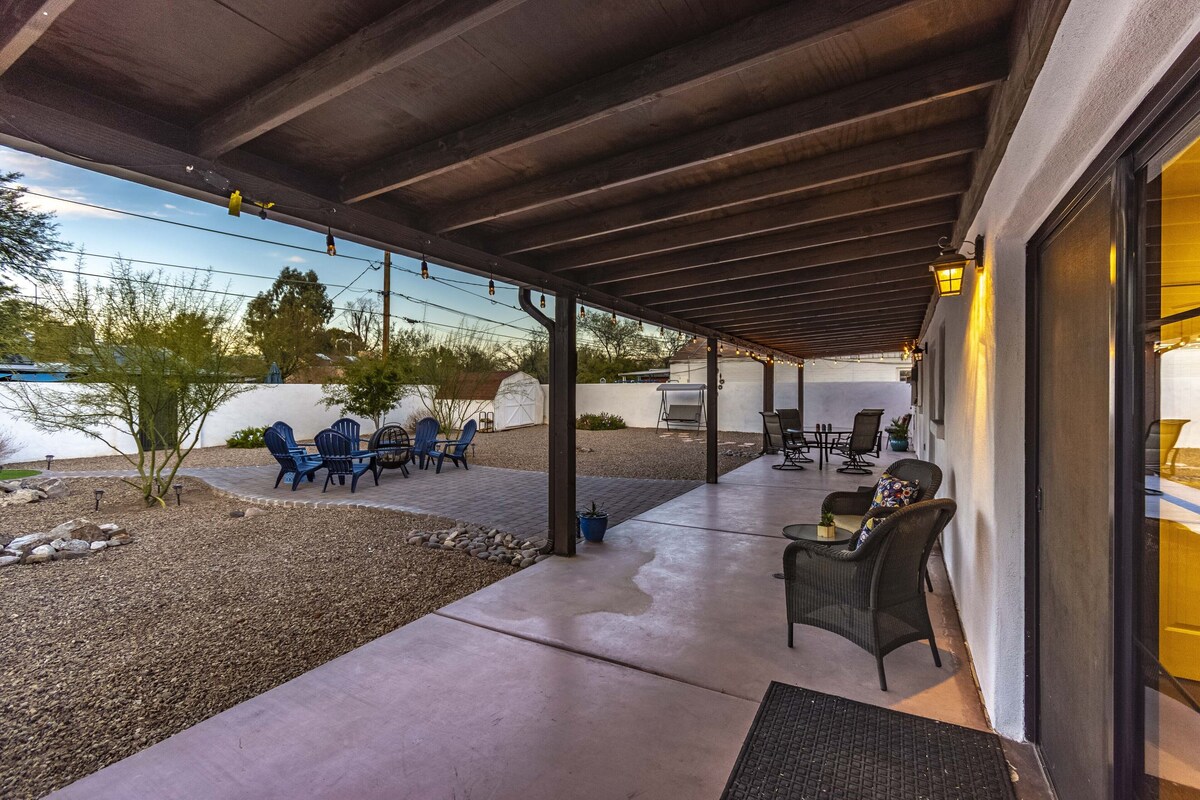 Private Tucson retreat/Close to UofA,downtown,golf,parks/Large yard/Pet friendly