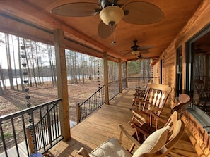 front porch - plenty of seating