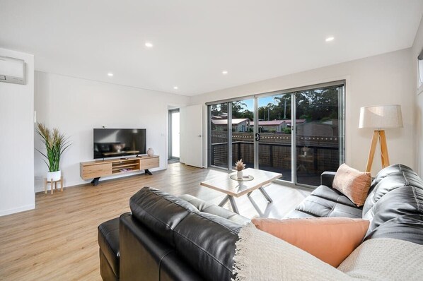 Comfy Lounge and large TV.